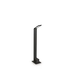 Lampadaire d’extérieur AGOS IP54, noir 