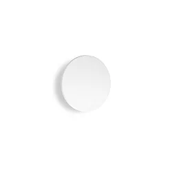 Luminaire mural d’extérieur PUNTO AP D24 rond, indirect, commutable IP54, blanc mat 