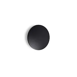 Luminaire mural d’extérieur PUNTO AP D24 rond, indirect, commutable IP54, noir mat 