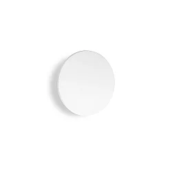 Luminaire mural d’extérieur PUNTO AP D30 rond, indirect, commutable IP54, blanc mat 
