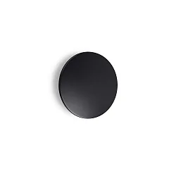 Luminaire mural d’extérieur PUNTO AP D30 rond, indirect, commutable IP54, noir mat 