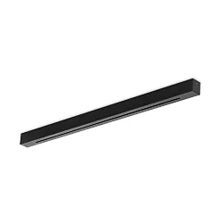 Canopée LINEAR ALL IN 4 fois, angulaire, avec couverture, noir mat
