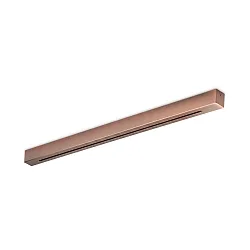 Canopée LINEAR ALL IN 4 fois, angulaire, avec couverture, cuivre, bruni