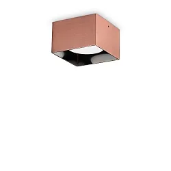 ceiling luminaire SPIKE PL1 SQUARE GX53 down, square, rigid GX53 IP20, copper, burnished 