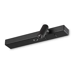 Luminaire mural BONNE NUIT-2 avec interrupteur IP20, noir 