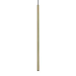 pendant luminaire ULTRATHIN D100 ON-OFF round IP20, brass 