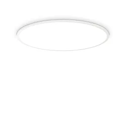 ceiling luminaire FLY SLIM PL D90 IP40, white 