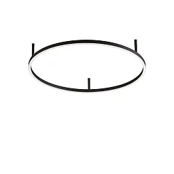 Luminaire de plafond ORACLE SLIM D070 ON-OFF IP20, noir 