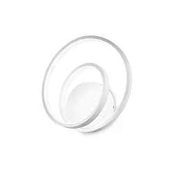 Luminaire mural OZ AP ON-OFF rond, on/off IP20, blanc mat 