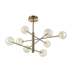 Luminaire à suspension EQUINOXE 8 flammes G4 IP20
