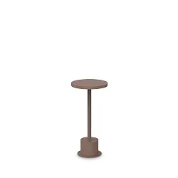 bollard lamp TOFFEE D160 H025 IP65, coffee brown 