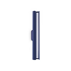 Luminaire mural DORICA AP1 on/off, nervuré IP20, bleu 