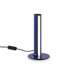 Lampe de table DORICA TL1 lisse, avec interrupteur, avec variateur tactile IP20, acier brossé gradable
