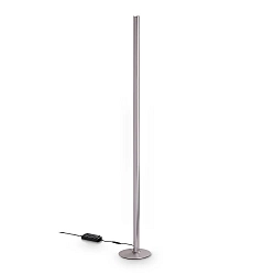 Lampadaire DORICA PT1 à 1 flamme, lisse, avec variateur à cordon IP20, bronze brossé gradable