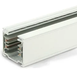 Rail triphasé pour montage en surface CLASSIC SURFACE 200CM, scintillant, blanche