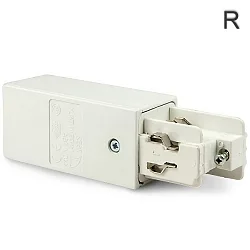 Alimentateur latéral triphasé CLASSIC SURFACE version pour montage en surface, conducteur de protection droit