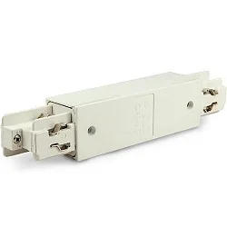 Alimentation triphasé CLASSIC, scintillant, blanche