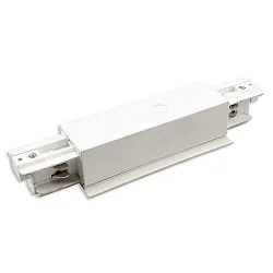 Alimentateur central triphasé CLASSIC RECESSED, blanc mat