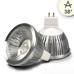 Lampe à réflecteur MR16 dimmable GU5,3 5,7W 400lm 5000K 38° CRI >83 gradable