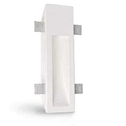 Lumière encastrée GU10 IP20, blanche