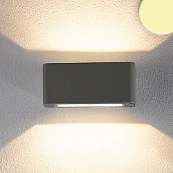 Luminaire mural IP54, anthrazit 