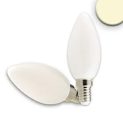 Ampoule à filament forme bougie dimmable E14 2,4W 200lm 2700K 360° CRI 80-89 gradable