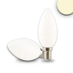 Ampoule à filament forme bougie dimmable E14 4W 330lm 2700K 360° CRI 80-89 gradable
