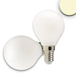 Ampoule à filament forme de gouttes ILLU dimmable E14 4W 320lm 2700K 360° CRI 80-89 gradable