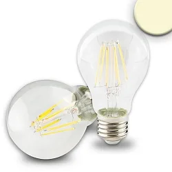 Ampoule à filament forme standard dimmable E27 5,5W 600lm 2700K 360° CRI 80-89 gradable