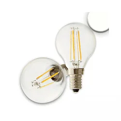 Lampe de rétroviseur forme de la goutte E14 4W 450lm 3800K 220° CRI 80 