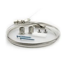 Accessoire Suspension câble ISO, acier inoxydable 250cm