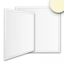 LED panel Business Line 600 UGR<19 2H, IP40, 36W 3000K 4500lm 120°, white RAL 9016, push/DALI dimmable
