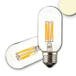 LED forme tubulaire E27 8W 850lm 2700K 360° CRI 80-89 gradable