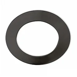Capot rond, noir 