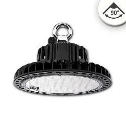 Projecteurs de hall FL dimmable IP65, noir  gradable