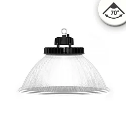 Projecteurs de hall FL dimmable IP65, noir  gradable