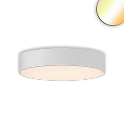 LED ceiling luminaire, Ø 60cm, 52W, ColorSwitch 3000|3500|4000K 3700lm 120°, dimmable, white