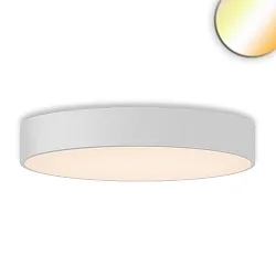 LED ceiling luminaire, Ø 80cm, 105W, ColorSwitch 3000|3500|4000K 7550lm 120°, dimmable, white