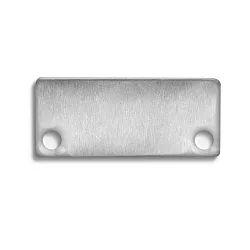 Embout IL-ALU20, aluminium anodisé