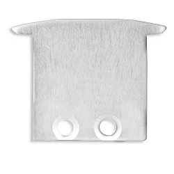 Embout IL-ALU20, aluminium anodisé