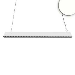 Lampe suspendue Raster Up+Down haut bas, pour VDU IP20, blanche gradable