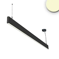 Lampe suspendue Linear Up+Down 1200 haut bas IP40, noir 