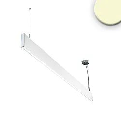 Lampe suspendue Linear Up+Down 600 haut bas IP40, blanche 