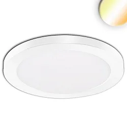 Luminaire apparent / encastré Slim Flex IP44, blanche 