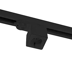 Adaptateur pour prise triphasé CLASSIC + S1, noir mat
