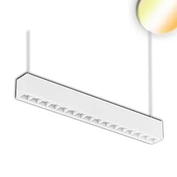 Lampe suspendue IP20, blanche 