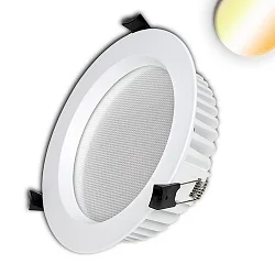 Downlight dimmable IP20, blanche gradable