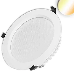 Downlight dimmable IP20, blanche gradable