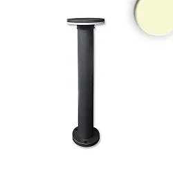 Borne d'éclairage POLLER-3 rond IP54, noir mat 