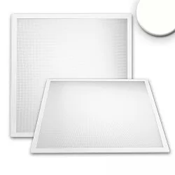 LED panel Professional Line 625 UGR<19 8H, IP40, 36W 4000K 4500lm 120°, white RAL 9016, push/DALI dimmable